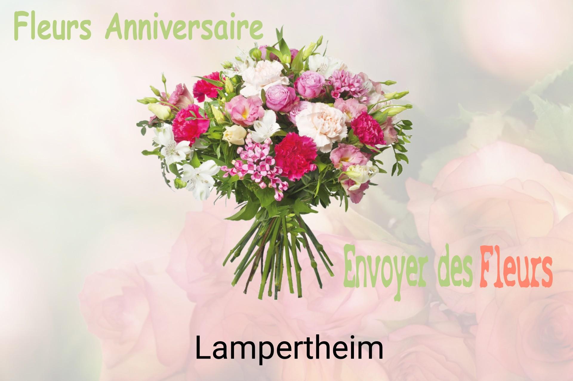 Bouquet de fleurs d’anniversaire livré à Lampertheim