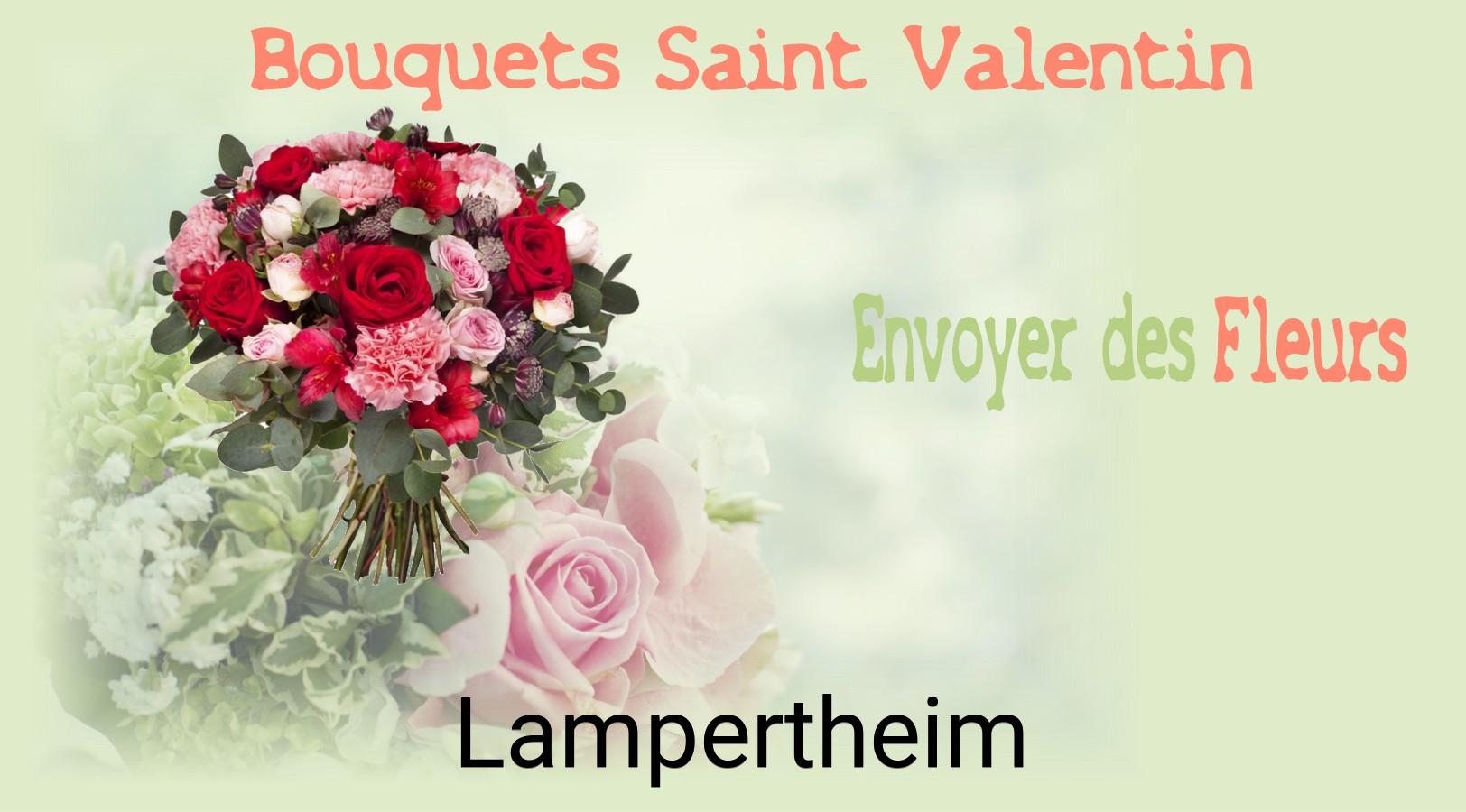 Roses de Saint-Valentin livrées à Lampertheim